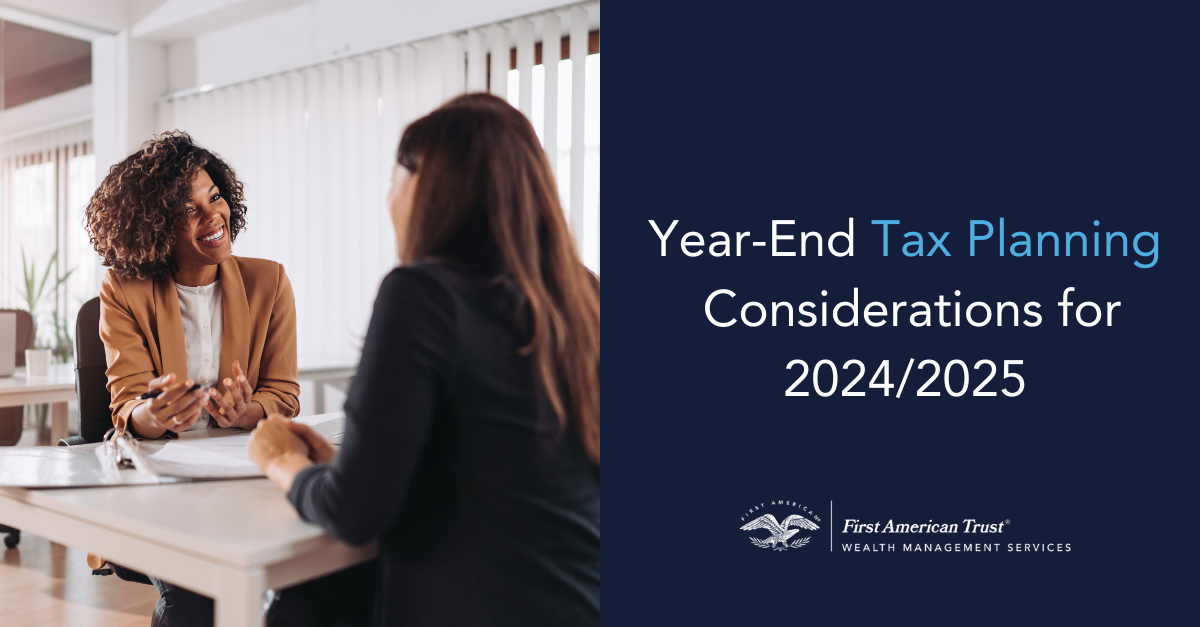 Year-End Tax Planning Considerations for 2024/2025